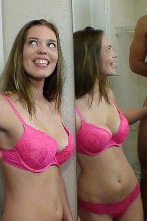 Sexy lingerie looks amazing on delicious college honey Hailey Reed in this gallery.