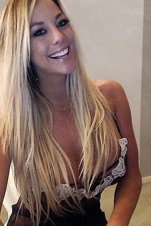 Lecherous goldilocks in sheer nightie Xo Gisele is demonstrating the naked big melons