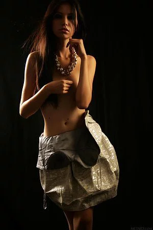 Charming girlie Fresh is on the high professional pictures that feature her half nudity