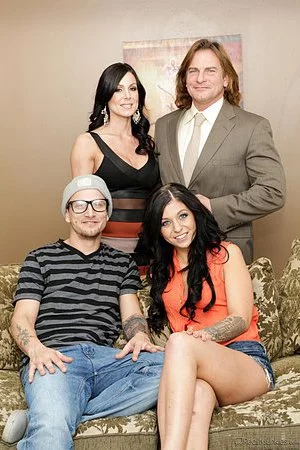 Sweet Kendra Lust and Madelyn Monroe pleasing with great downblouse and upskirt views