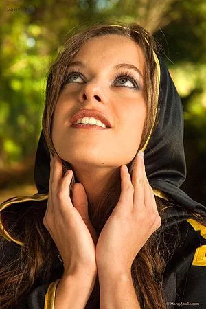 This is a fun take from a series I did with Gisele in a Normandy forest.