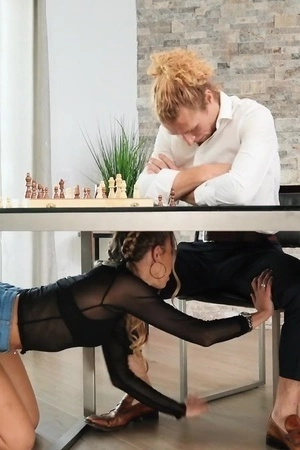 Khloe Kapri gets a good dicking from curly-haired dude