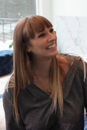 Passionate babe with big natural tits gets fucked with her panties on