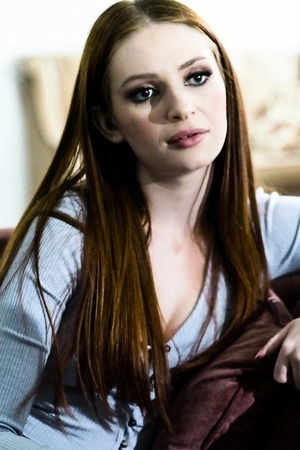 Redhead cutie with small cans gets fucked by older man