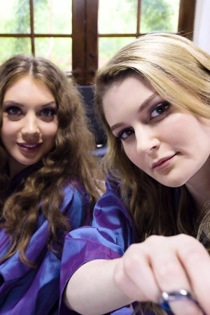 Elena Koshka and Bunny Colby make each other cum