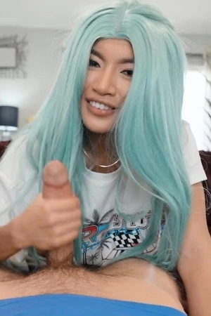 Clara Trinity takes rock hard cock deep in her exotic pussy