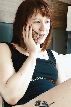 Amateur redhead chick Hannah Grace can’t get enough of BBC