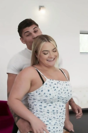 Curvaceous bitch Lila Hayes gets fucked all over the house