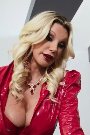 Brittany Andrews rides big black cock with her asshole