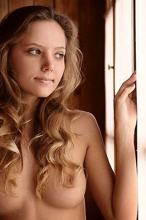 Cute naked babe Mango A softly rubs herself from her soft feet up to her perfect tits