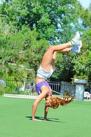 Naughty Latina Valentina FTV gets all heated as she works out and she has to get naked