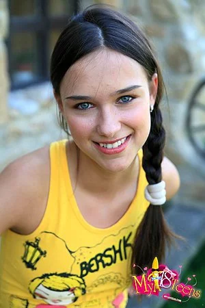 Tight shaved pussied teen girl Victoria Sweet in skirt rides cock instead of riding a bicycle