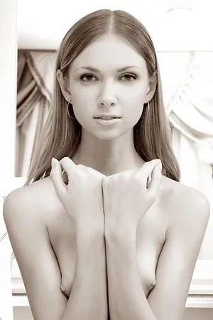 Fantastic blonde chick Augusta Crystal is exposing all of her teen bod for our pleasure