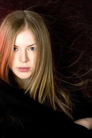 Sweet teenager Flavia A is not wearing anything that could hide her nude charms from us