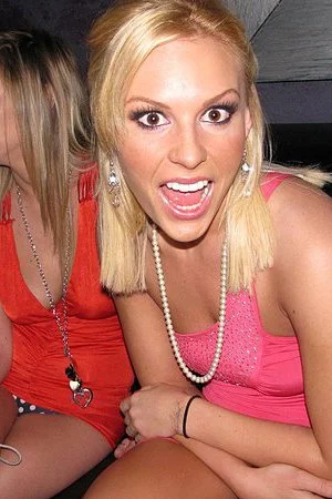 Party chick Jamey Janes and her hot blooded friends play with stripper's dick