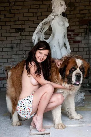 Handsome dark haired babe with pale body Solana A enjoys in revealing her figure