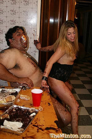 I was enjoying some cake and whipped cream when I was interrupted by Raylee Dean. Apparently she wasn't too turned on by my physique and I honestly can't see why.