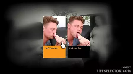 Frisky girl in stockings Evonna Nubiles does feet job and gets anally fucked