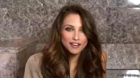 Sexy brunette in tight mini dress Celeste Star is teasing with the hot bubble booty view