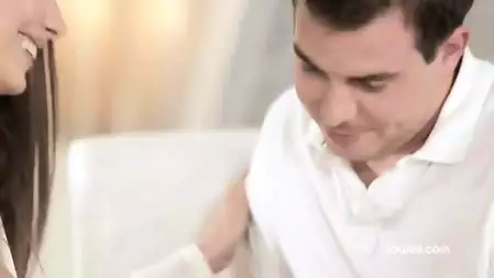 Horny brunette Connie Carter blows guy's cock then has her pussy eaten and drilled