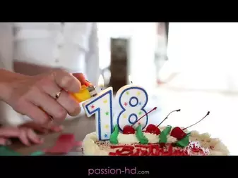 Latina teen Chloe Amour and Nickey Huntsman celebrate an 18th birthday with juicy oral sex.
