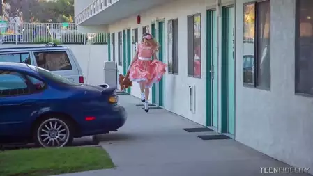 Innocent blonde teen Carmen Callaway gets rammed hardcore on a hidden cam.