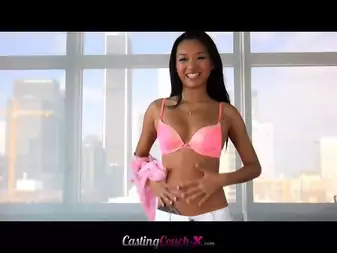 Asian chick Alina Li shows her naked body and demonstrates her fuck professionalism