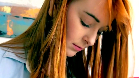 Insatiable Denise Martin masturbates with sex toy