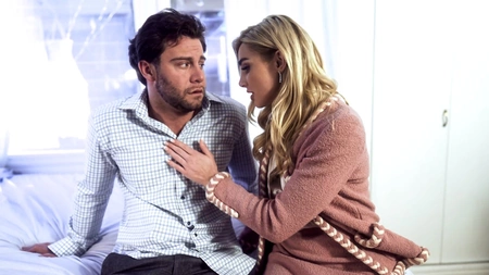 Blonde stunner Kenzie Anne gets eaten out and deeply fucked