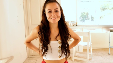 Young brunette Selena Love gets eaten out and fucked well