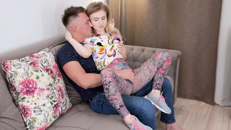 Tiny teen girl Flora Fairy gets fucked in the ass