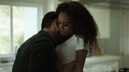 Scarlit Scandal gets eaten out and fucked hard by tattooed stallion