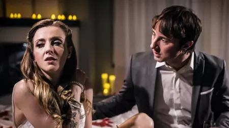 Innocent-looking babe Karla Kush gets properly fucked in bed