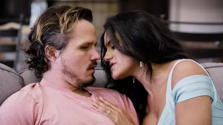 Penny Barber gets eaten out and screwed on the couch