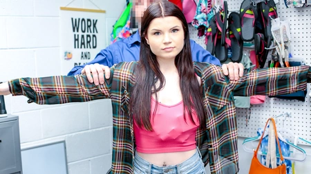 Busty thief Fae Lux screwed by kinky LP officer