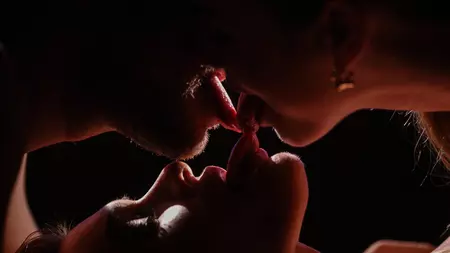 Alexis Crystal and Kitana Lure getting fucked in the middle of the night