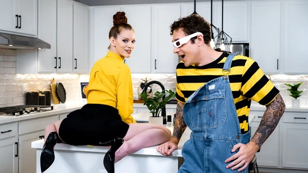 Erin Everheart takes big beautiful male stick up her asshole