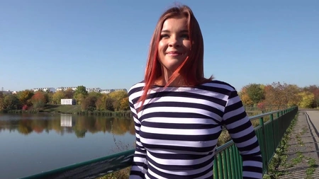 Easygoing Russian babe Renata Fox gives up her pussy for some cash