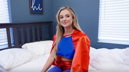 Blake Blossom gets eaten out and fucked through the hole in her leggings